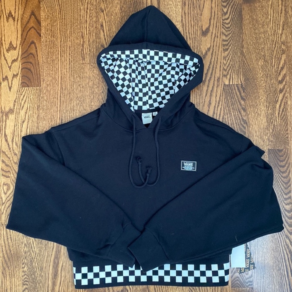 Vans cropped hoodie
